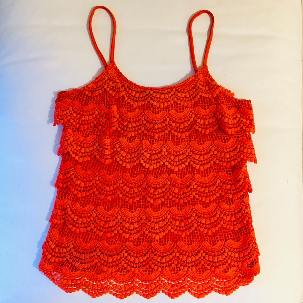 Umgee crochet top (small)
